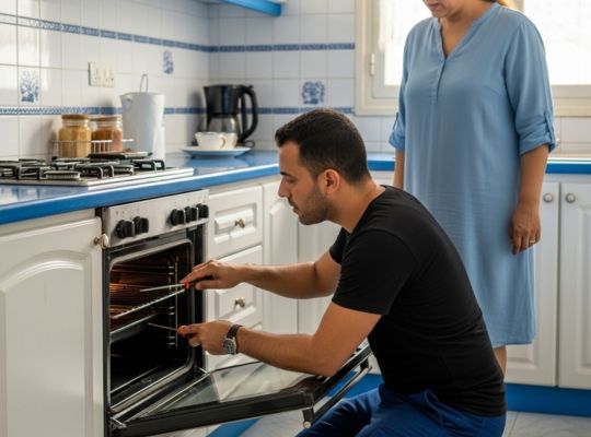 صيانة فرن فريجيدير